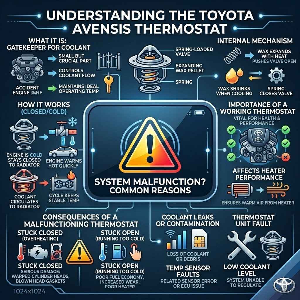 What Is A Toyota Avensis Thermostat