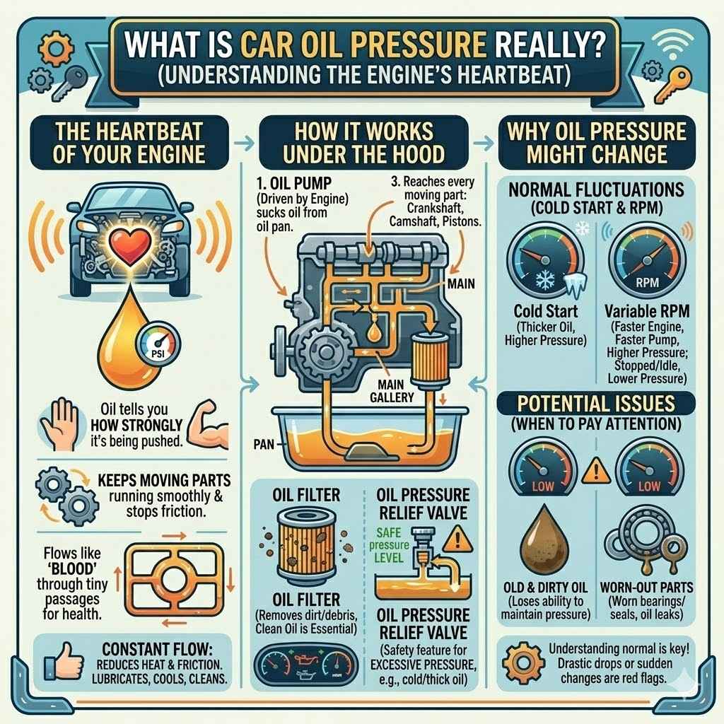 What Is Car Oil Pressure Really
