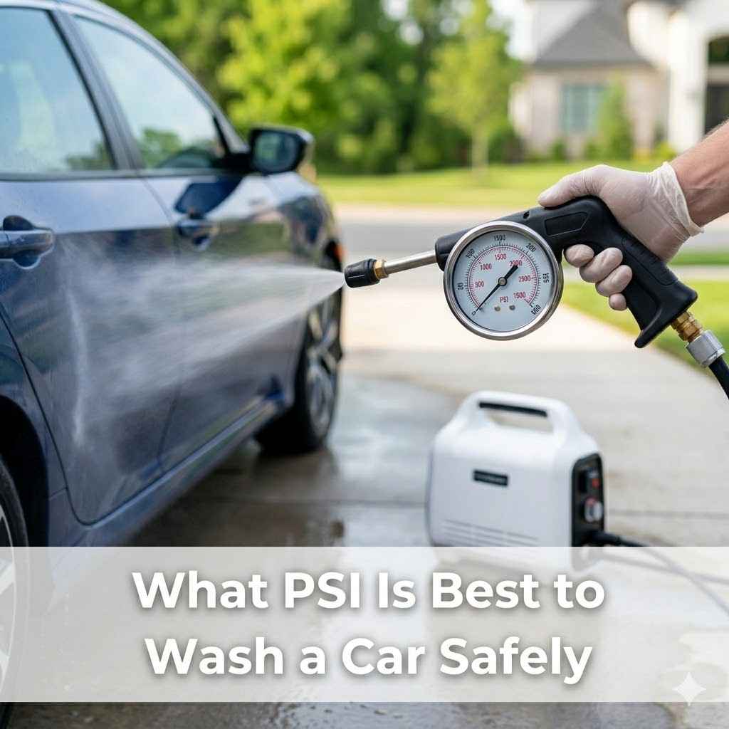 What PSI Is Best to Wash a Car Safely