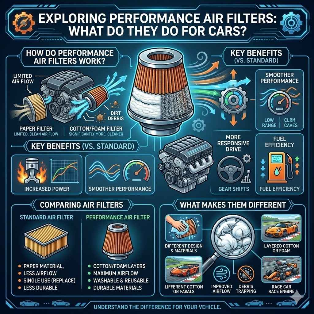 What Performance Air Filters Do For Cars