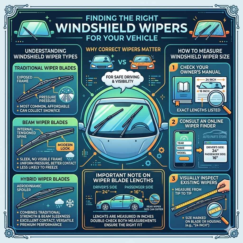 What Windshield Wipers Fit My Car