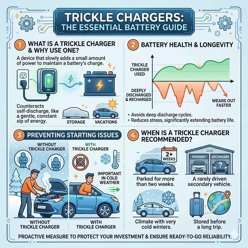 What is a Trickle Charger and Why Use One