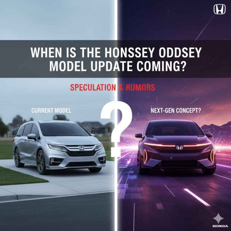 When Is The Honda Odyssey Model Update Coming