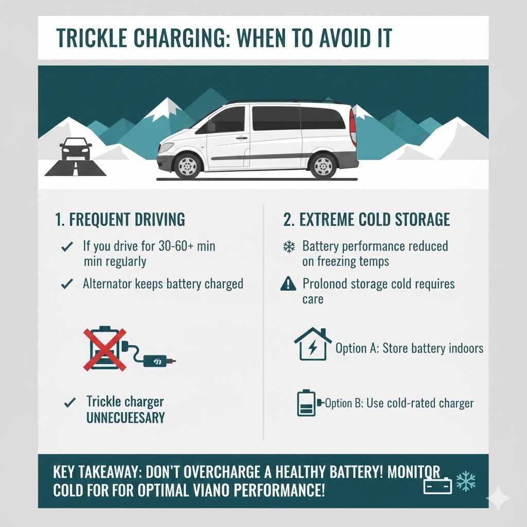 When to Avoid Trickle Charging