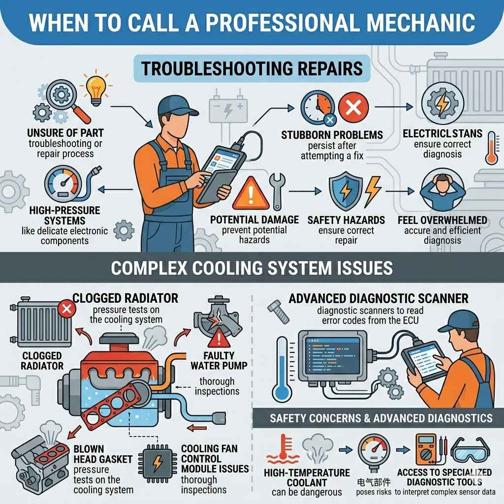When to Call a Professional Mechanic