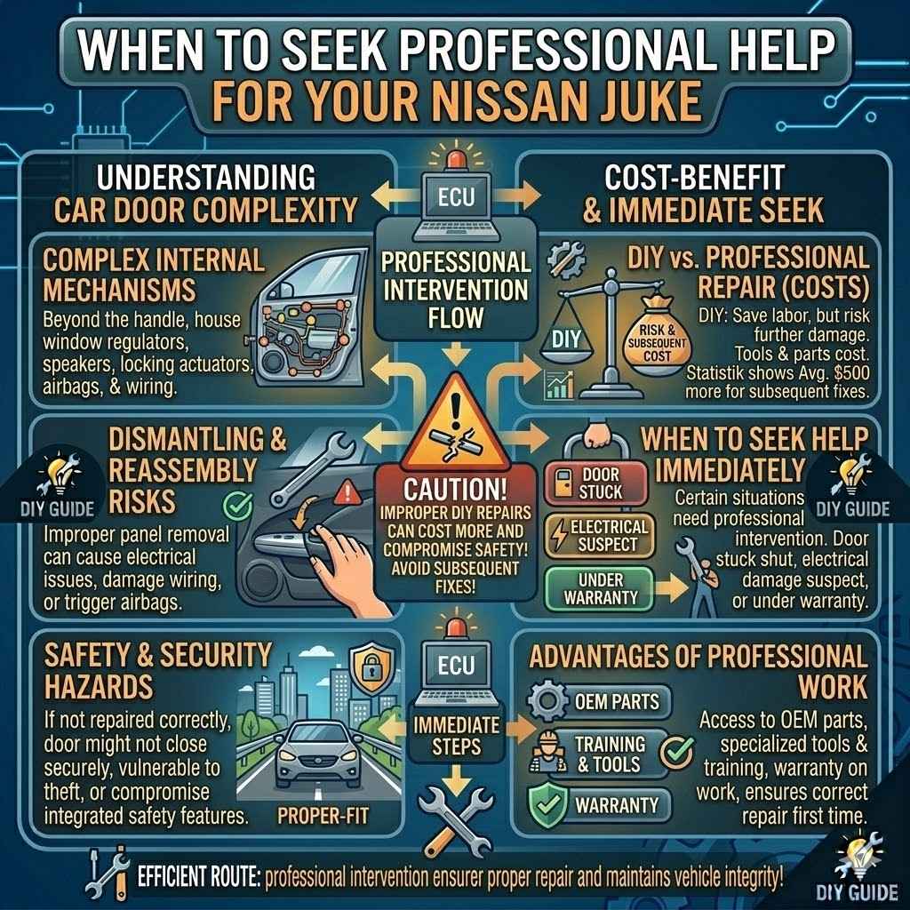 When to Call a Professional for Your Nissan Juke
