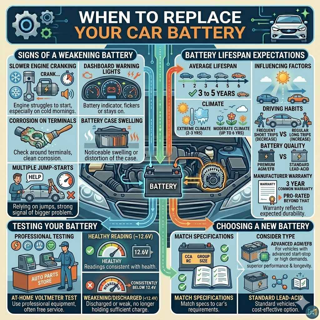 When to Replace Your Car Battery
