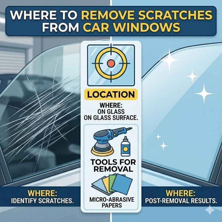Where To Remove Scratches From Car Windows