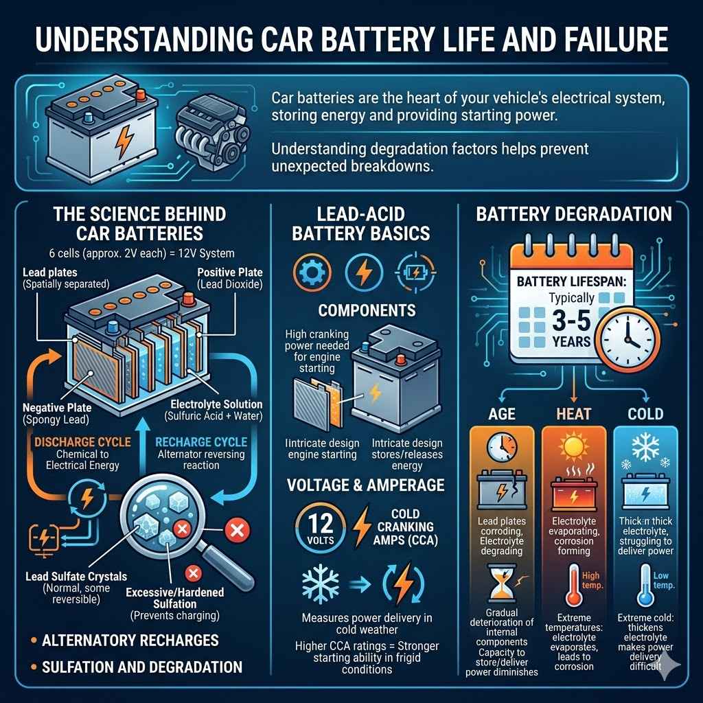 Understanding Car Battery Life and Failure