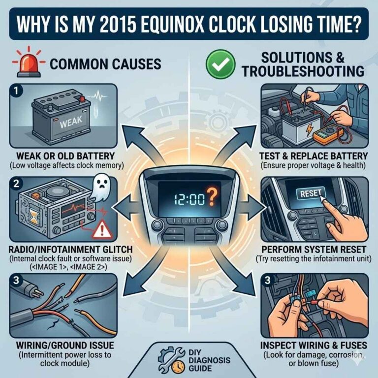 Why Is My 2015 Equinox Clock Losing Time?