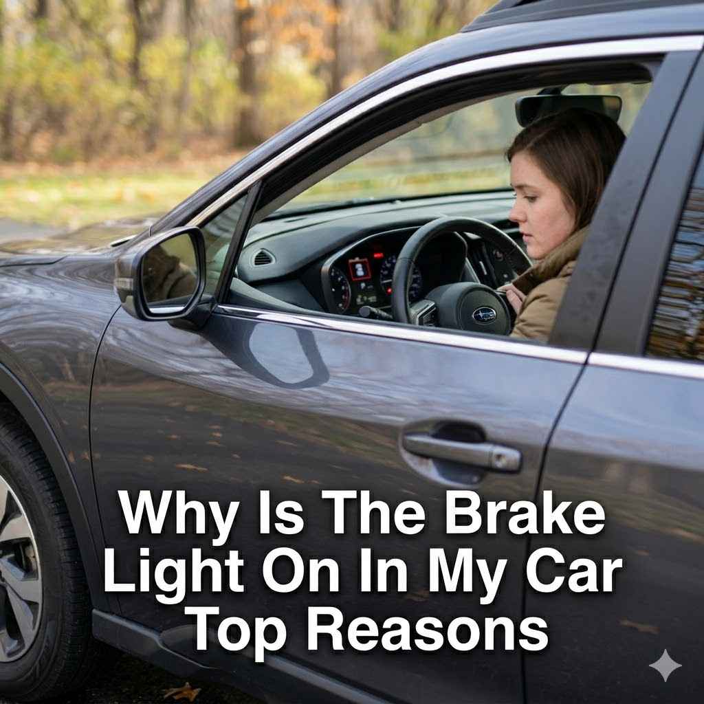 Why Is The Brake Light On In My Car