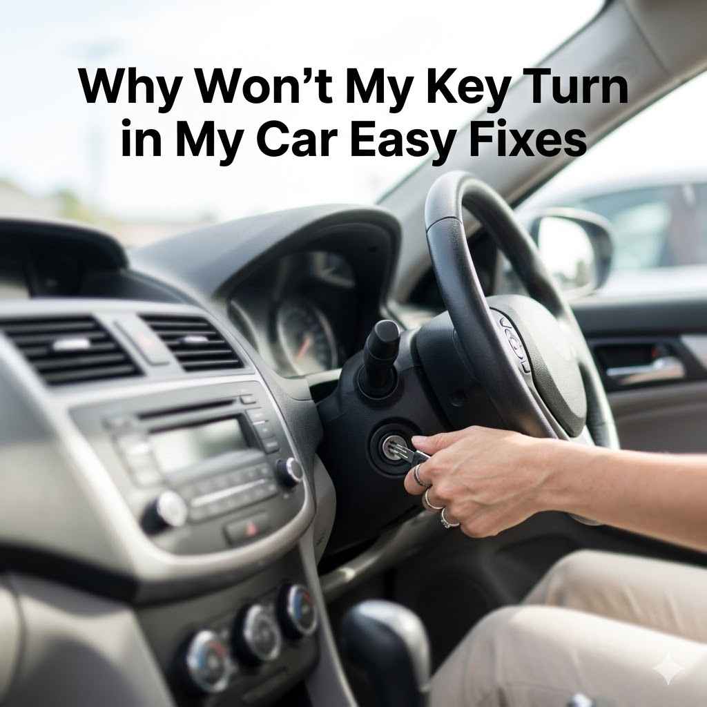 Why Won’t My Key Turn in My Car Easy Fixes