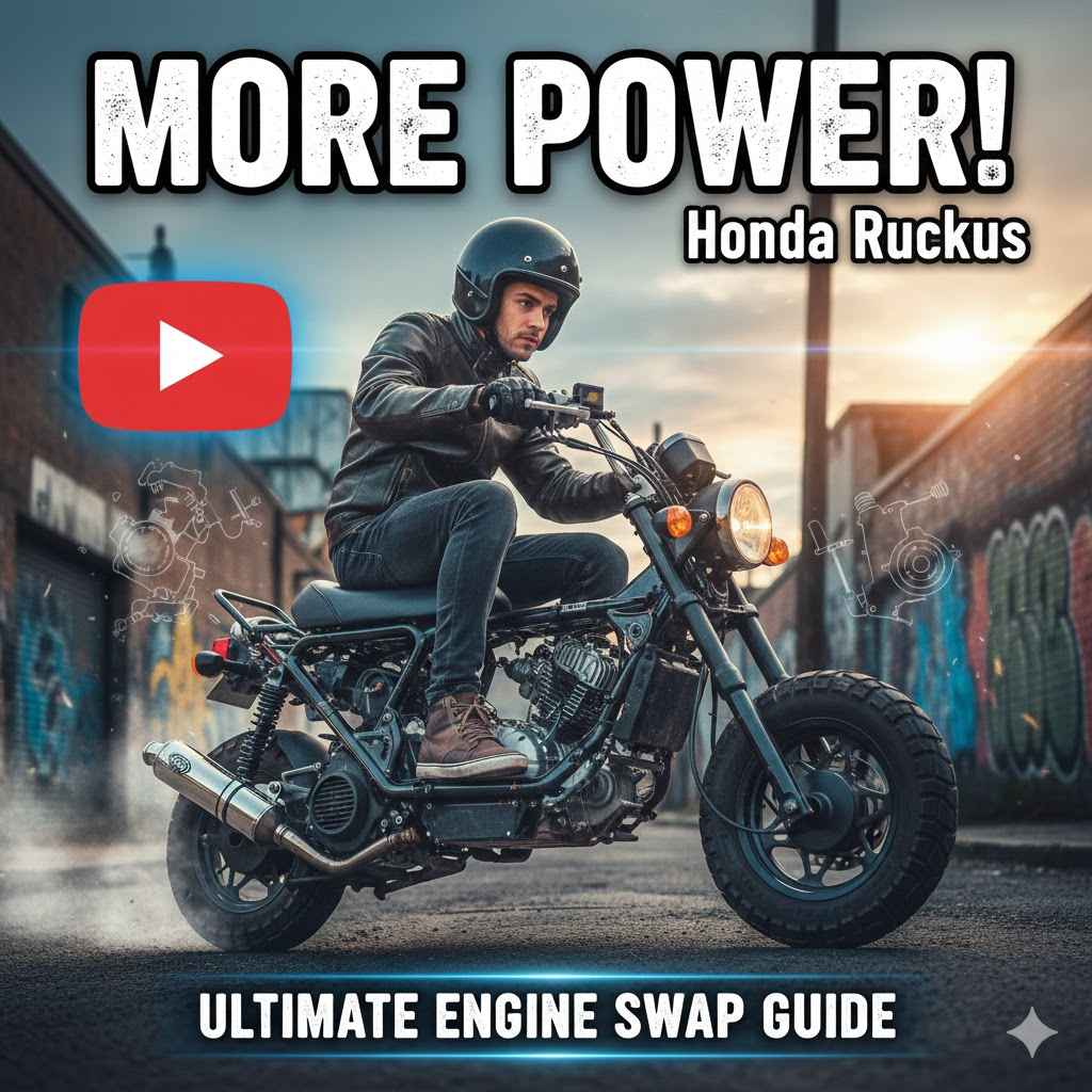 YouTube Guide More Power Honda Ruckus
