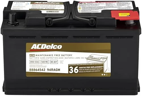 ACDelco Gold AGM replacement car battery