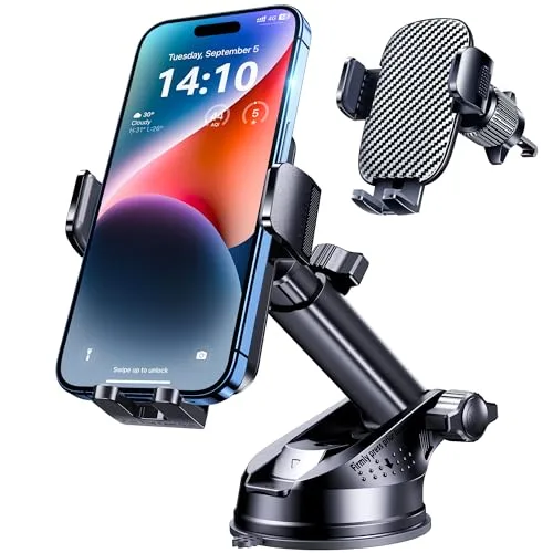 GUWEZ 3-in-1 car phone holder