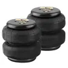 Universal double-bellow air suspension springs, pair