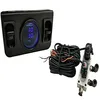 In-cab dual air gauge digital paddle switch control kit