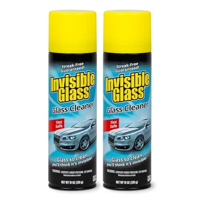 Invisible Glass premium aerosol cleaner