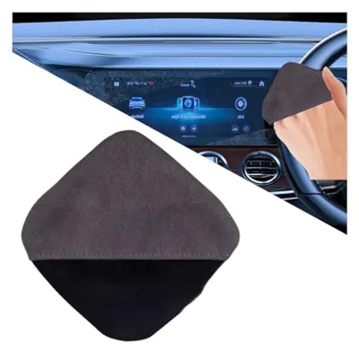 Touch screen cleaner cloth for car dashboard display