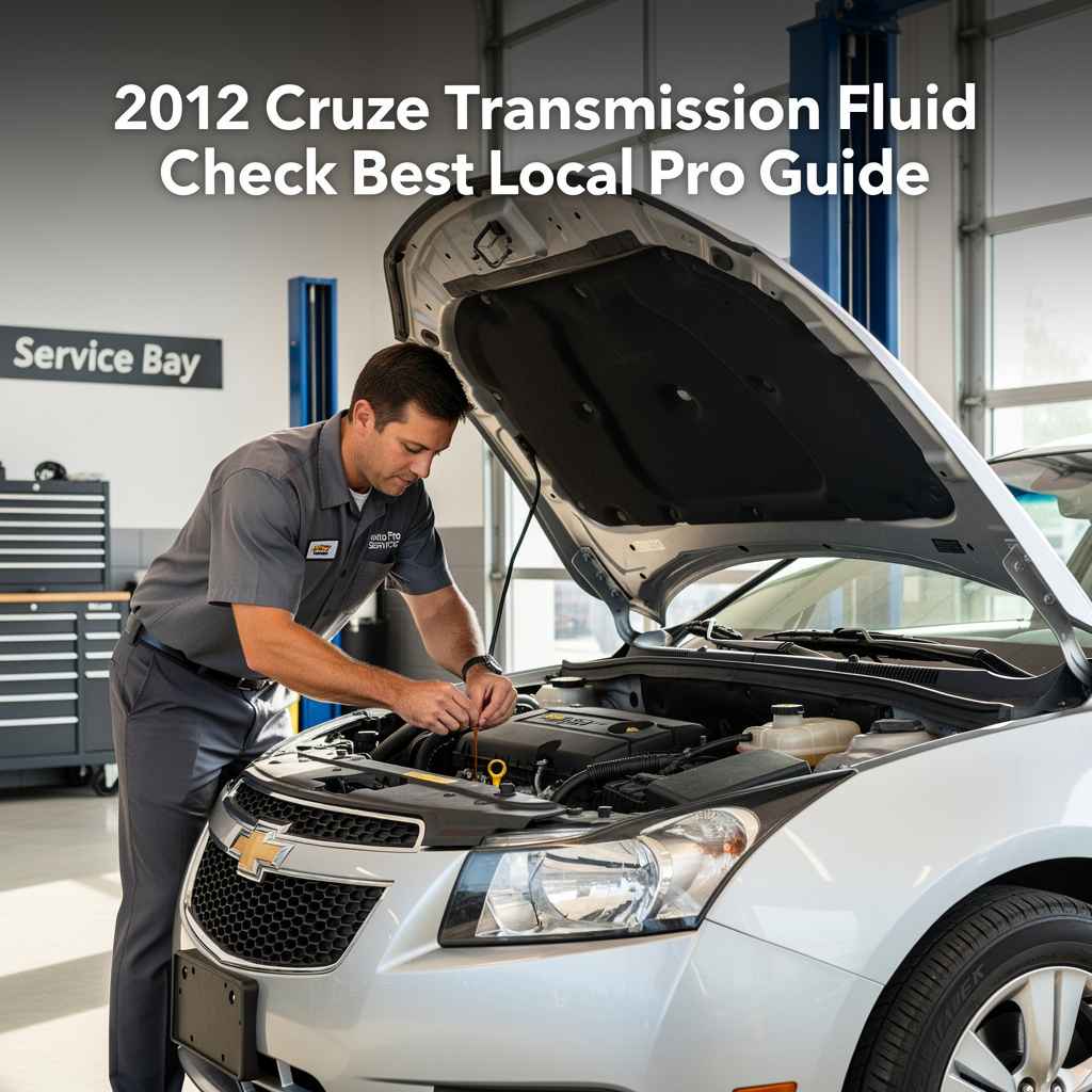 2012 Cruze Transmission Fluid Check Best Local Pro Guide