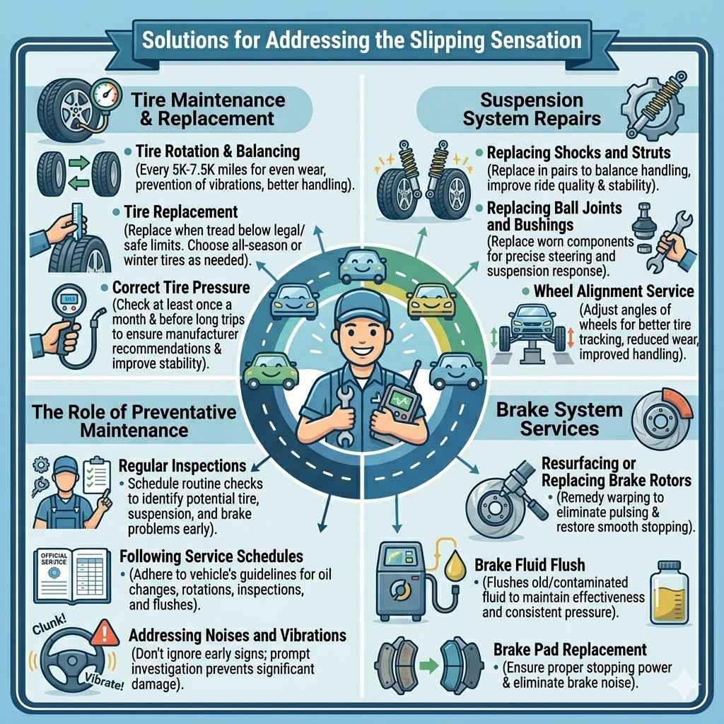 Addressing the Slipping Sensation