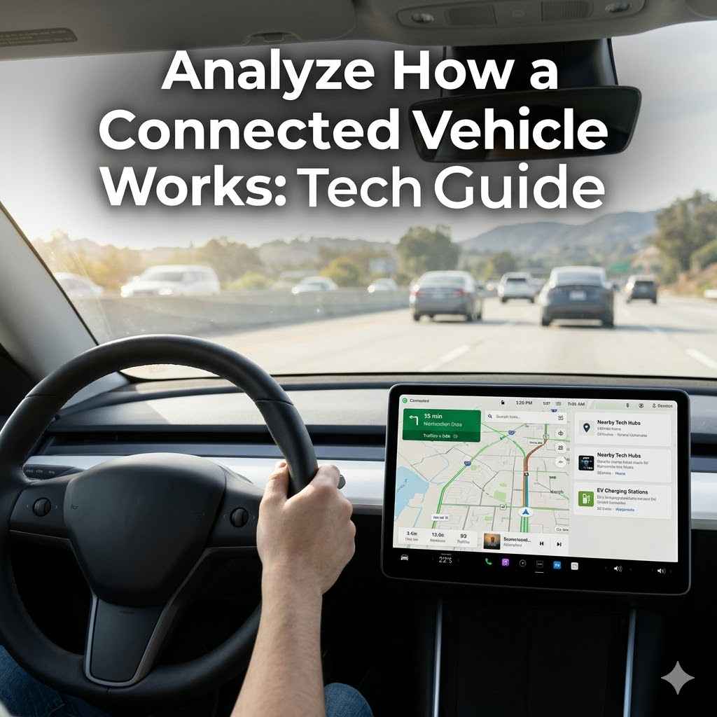 Analyze How a Connected Vehicle Works