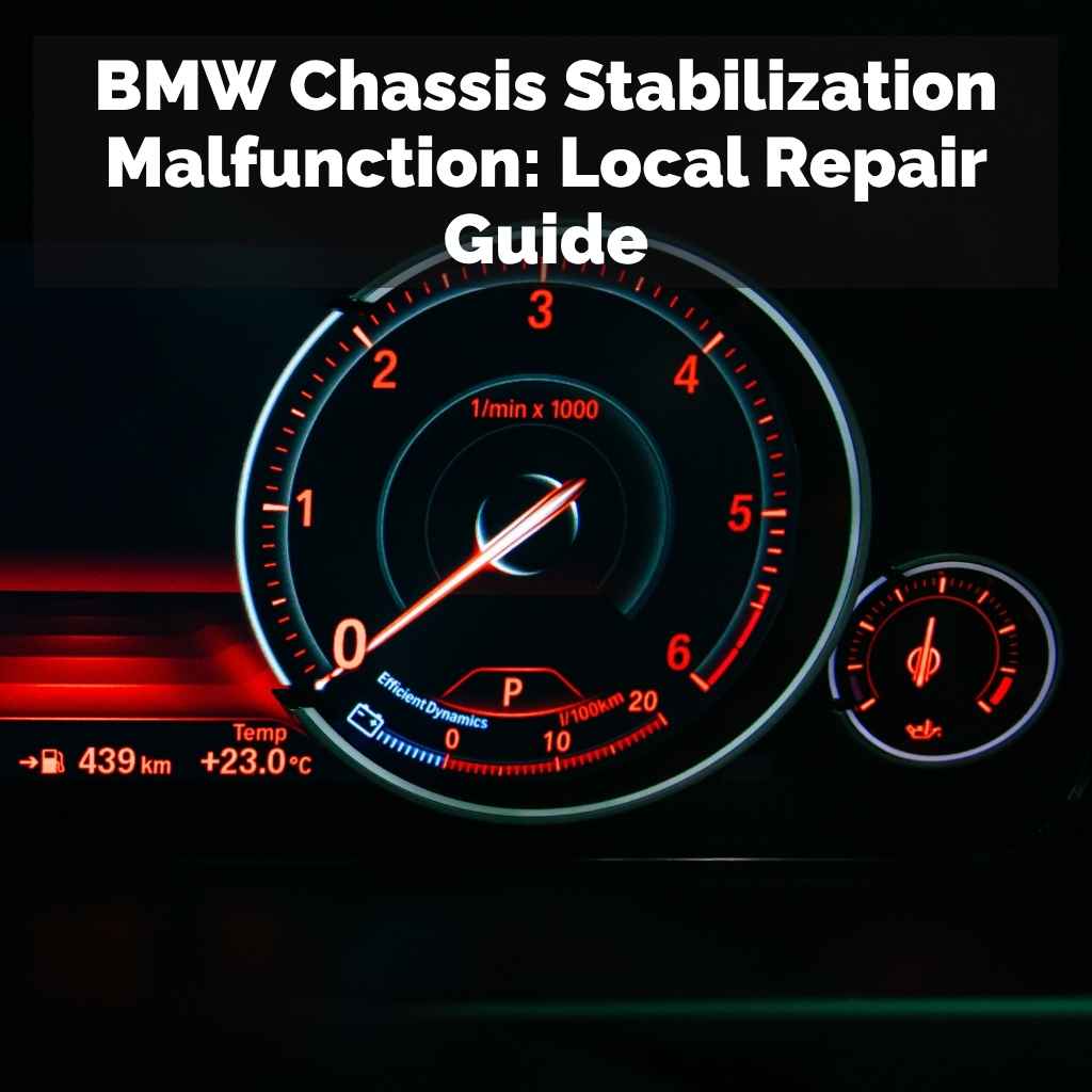 BMW Chassis Stabilization Malfunction