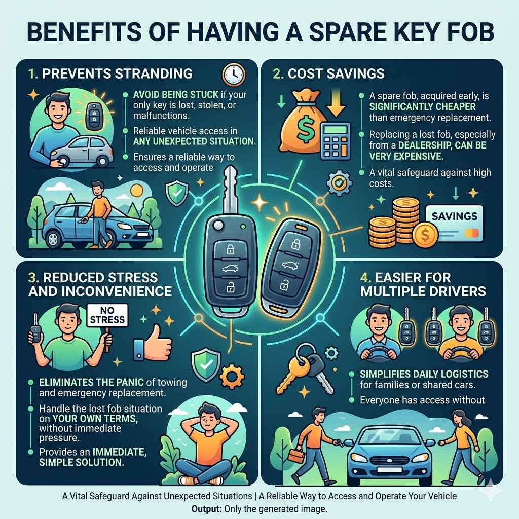 Benefits of Having a Spare Key Fob