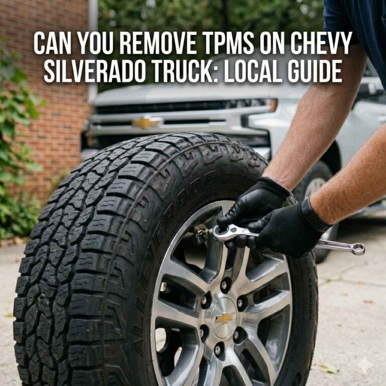 Can You Remove TPMS on Chevy Silverado Truck