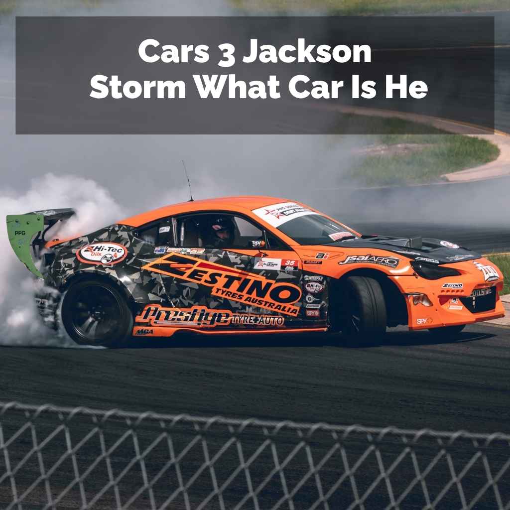 Cars 3 Jackson Storm What Car Is He