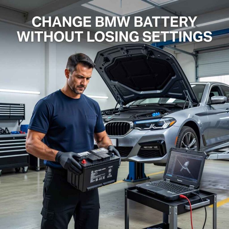 Change BMW Battery Without Losing Settings