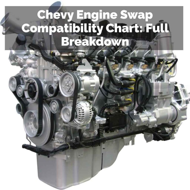 Chevy Engine Swap Compatibility Chart