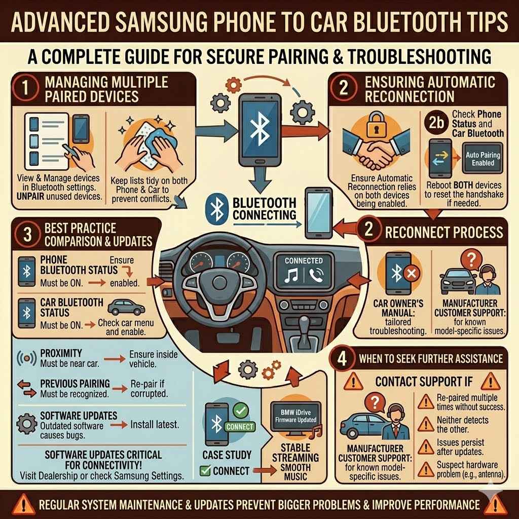 Advanced Samsung Phone To Car Bluetooth Tips