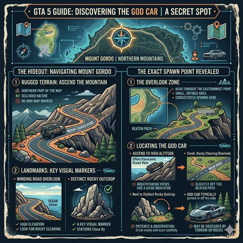Discovering the God Car in GTA 5 A Secret Spot