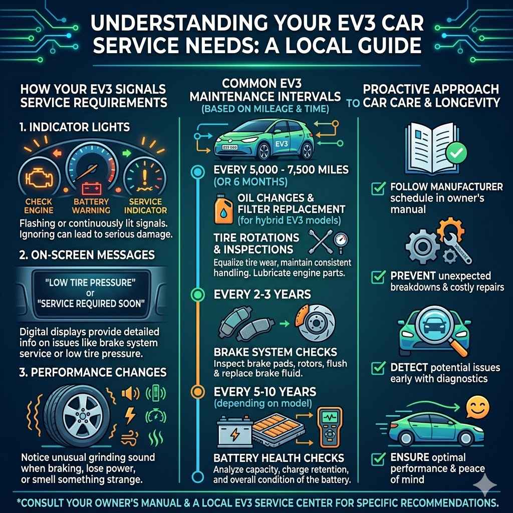 Understanding EV3 Car Service Needs Local Guide