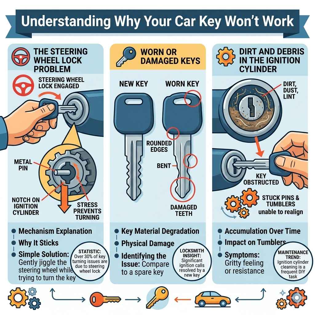 Understanding Why Your Car Key Won’t Work