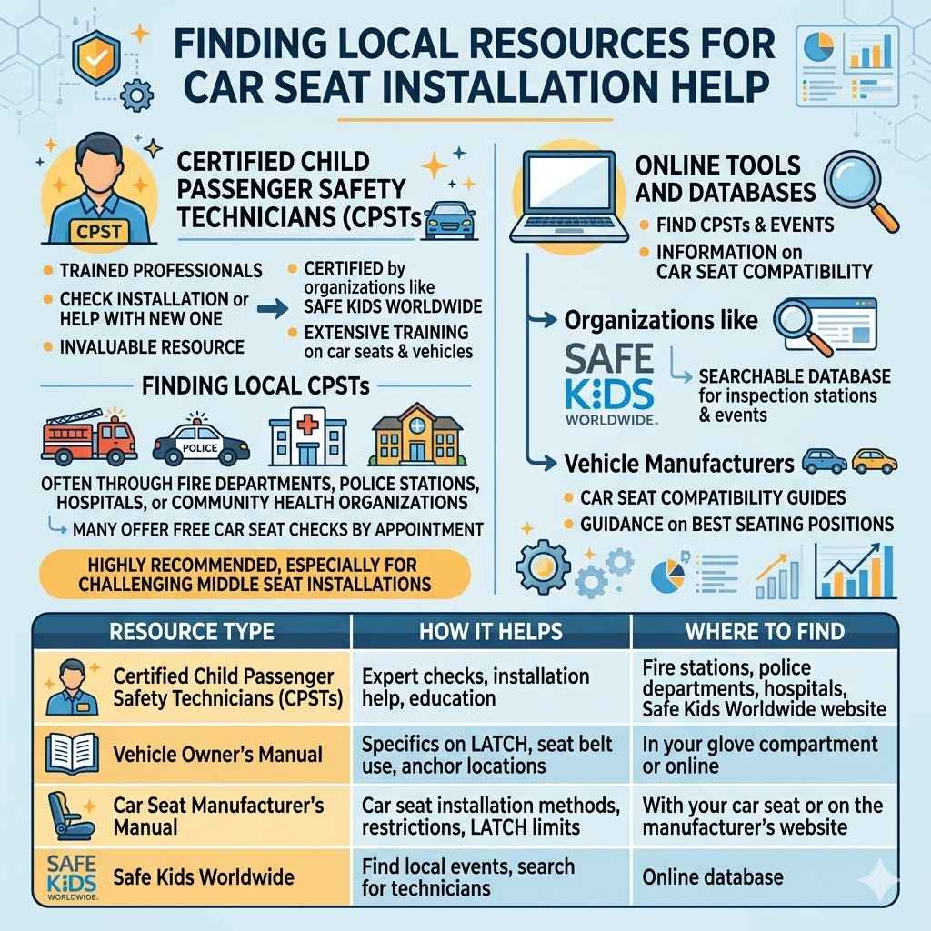 Finding Local Resources For Car Seat Installation Help