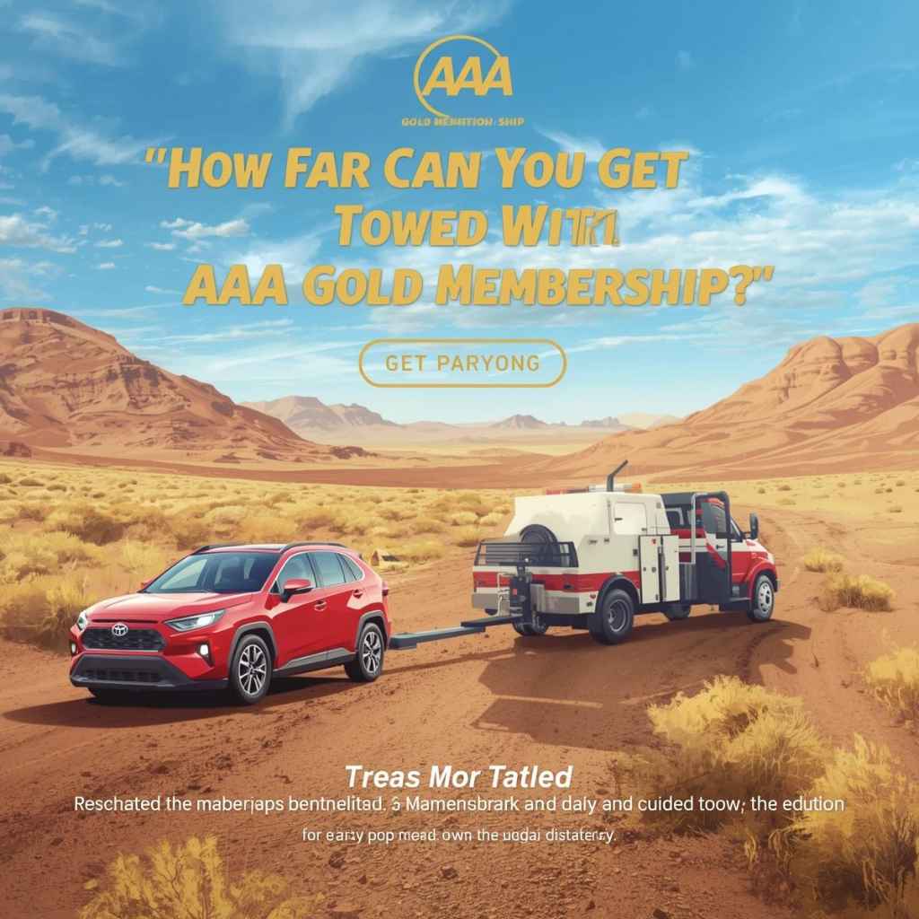 How Far Can You Get Towed With Aaa Gold Membership?