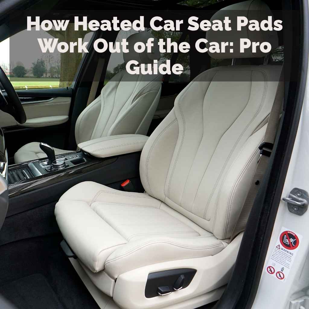 How Heated Car Seat Pads Work Out of the Car