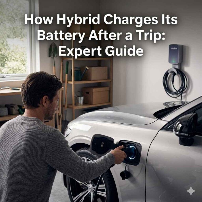 How Hybrid Charges Its Battery After a Trip