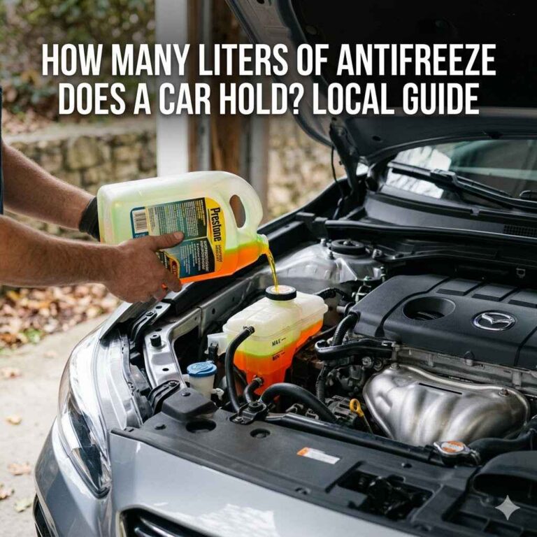 How Many Liters of Antifreeze Does a Car Hold