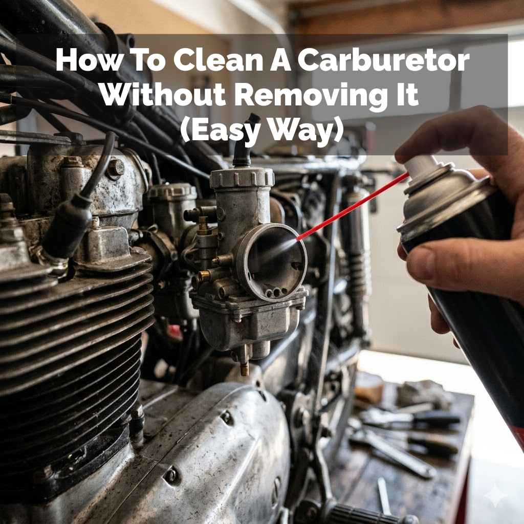 How To Clean A Carburetor Without Removing
