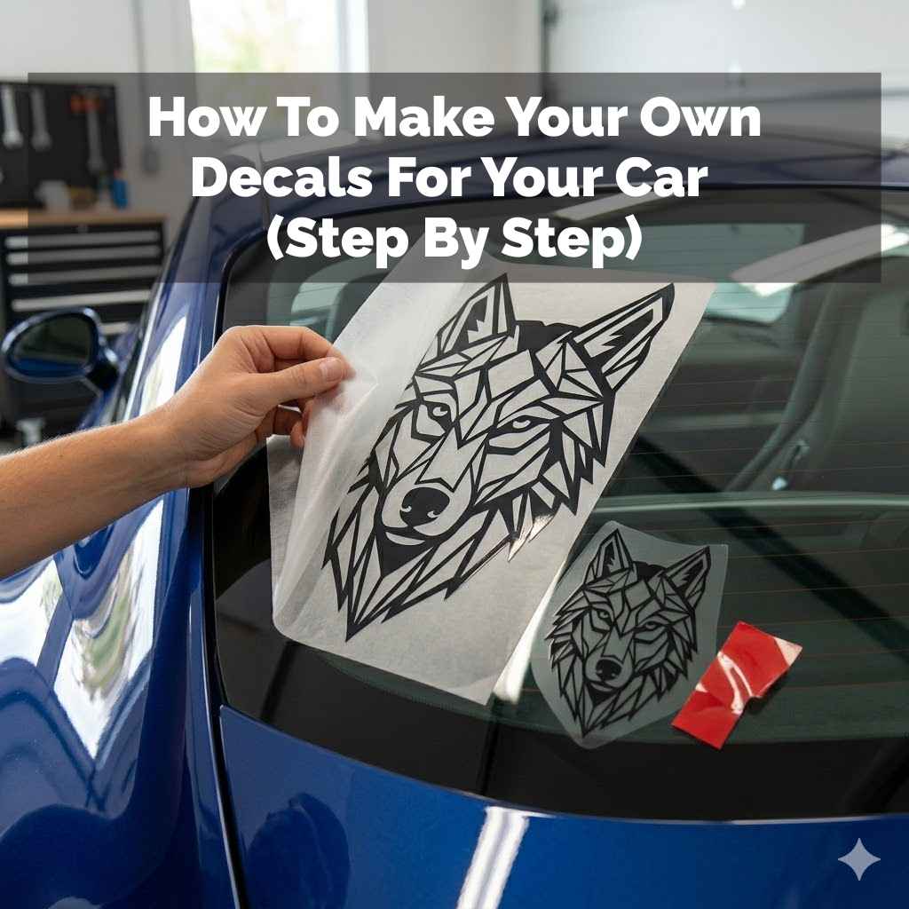 How To Make Your Own Decals For Your Car