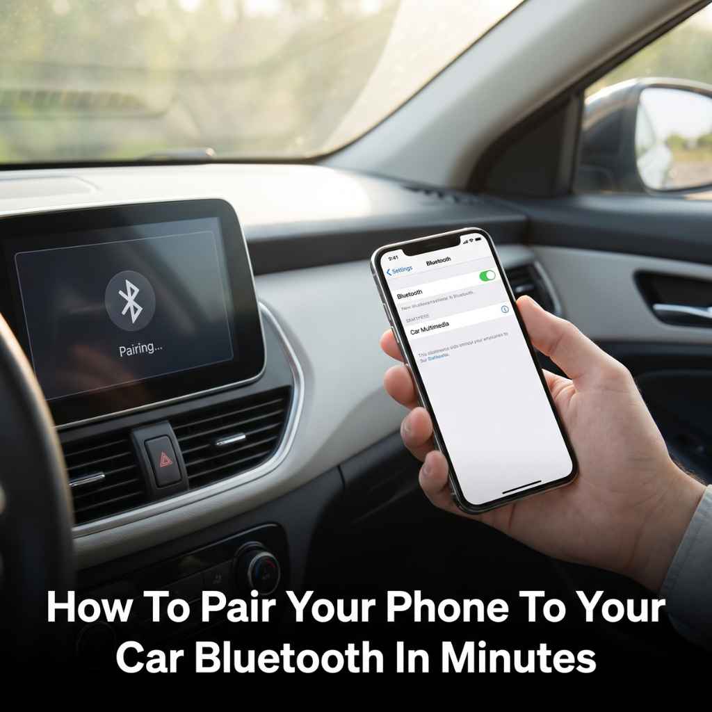 How To Pair Your Phone To Your Car Bluetooth In Minutes