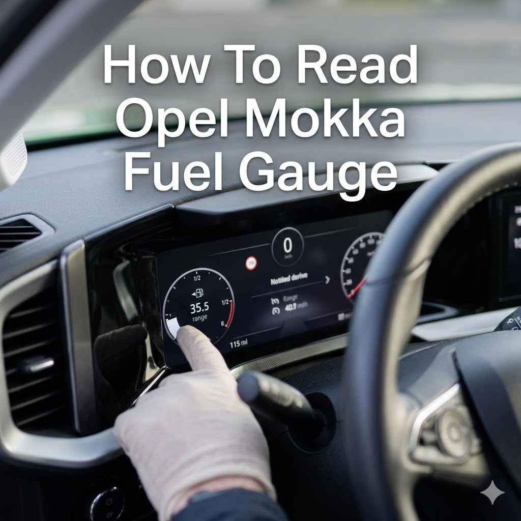 How To Read Opel Mokka Fuel Gauge