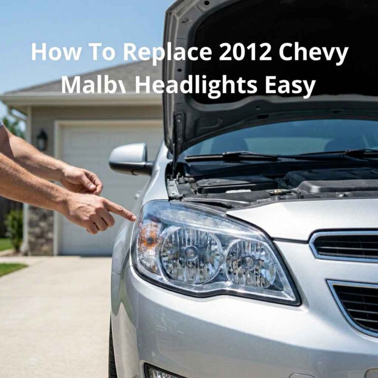 How To Replace 2012 Chevy Malibu Headlights Easy