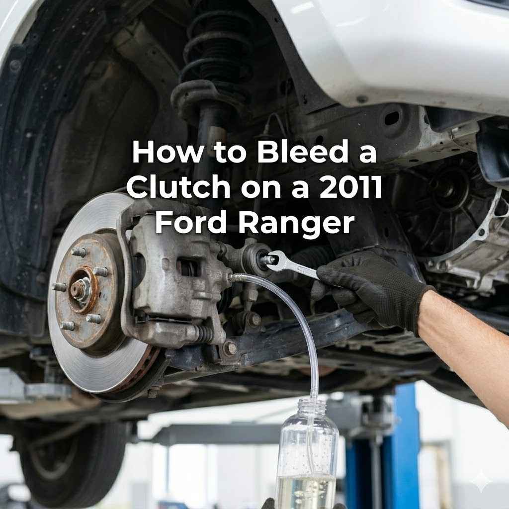 How to Bleed a Clutch on a 2011 Ford Ranger