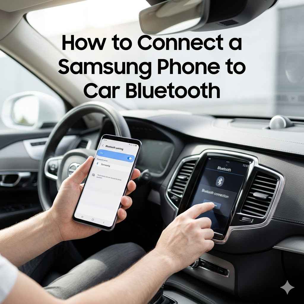How to Connect a Samsung Phone to Car Bluetooth