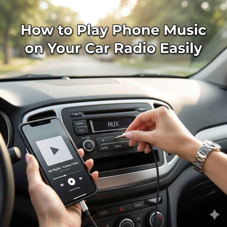 How to Play Phone Music on Your Car Radio Easily