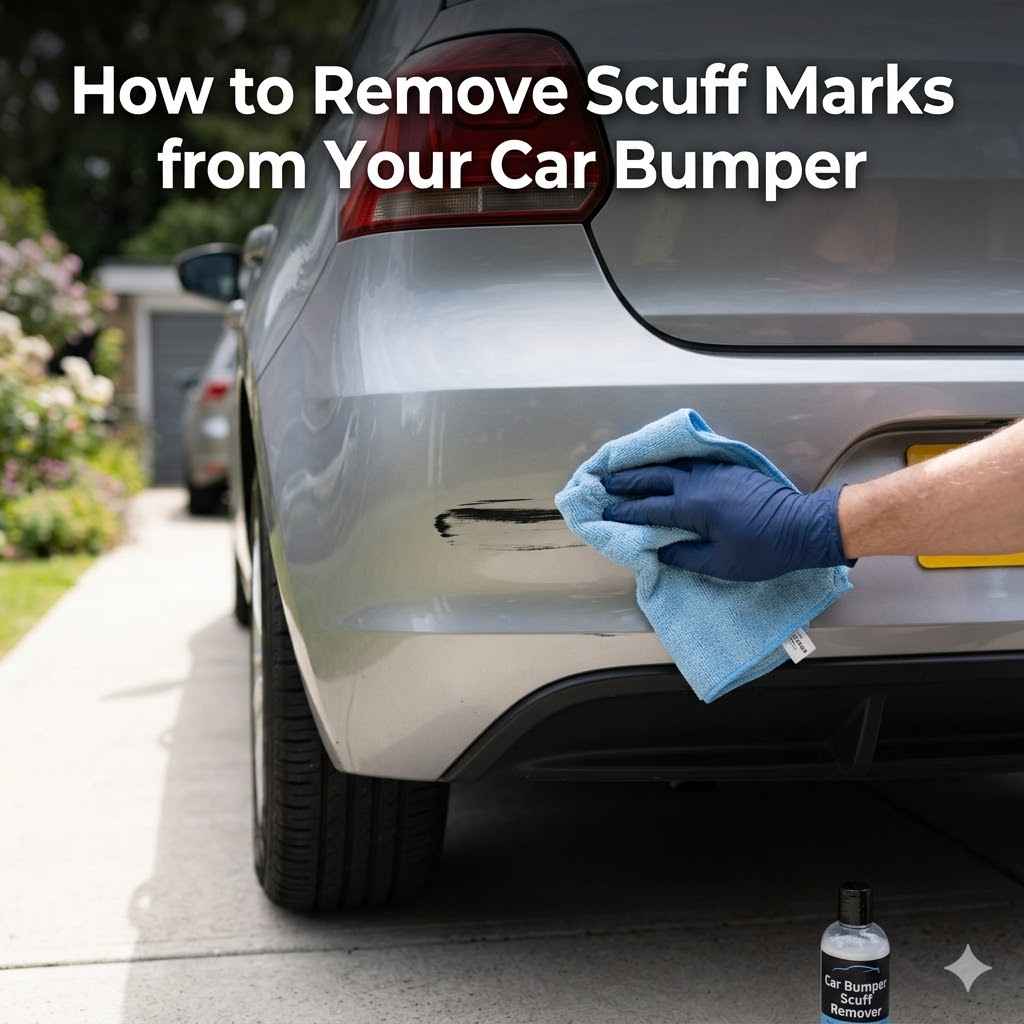 How to Remove Scuff Marks from Your Car Bumper